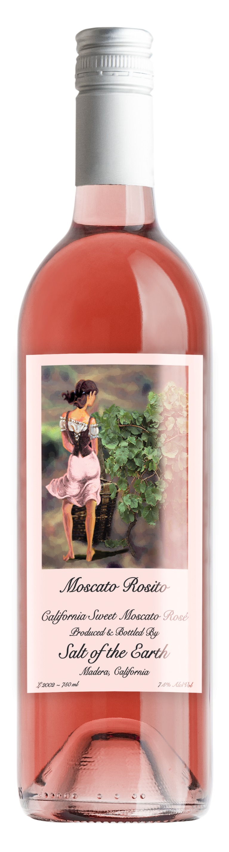 Moscato Rosito Bottle Image - Salt Of The Earth Wine